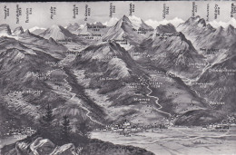 Aigle, Vue Panoramique Vers Les Montagnes - Aigle