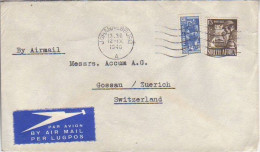 SOUTH AFRICA. 1946/Johannesburg,  Envelope/mixed Franking. - Briefe U. Dokumente