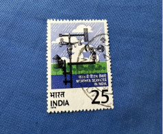 India 1975 Michel 662 Meteorologischer Dienst - Usati