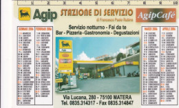 Calendarietto - AGIP - Stazione Di Servizio -di Francesco Paolo Rubino - Matera - Anno 2006 - Petit Format : 2001-...