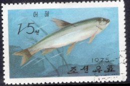 North Korea 1975 Single Stamp To Celebrate Freshwater Fish In Fine Used. - Corée Du Nord