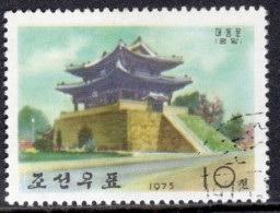 North Korea 1975 Single Stamp To Celebrate Ancient Wall-Gates Of Pyongyang In Fine Used. - Corée Du Nord