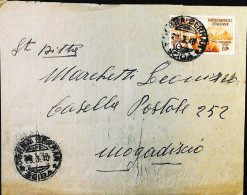 ITALIA - COLONIE -  ETIOPIA C.10 Frontespizio Di Lettera Da DEBRA BERHAN / SCIOA Del 1940- S6175 - Ethiopie