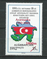 Azerbaijan -2002 The 10th Ann. Of Azermarka Stamp Company - Issue Of 1992 Overprinted "Azermarka 1992-2002  MNH** - Aserbaidschan