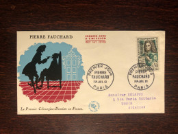 FRANCE FDC COVER 1961 YEAR DOCTOR FAUCHARD SURGEON DENTIST HEALTH MEDICINE STAMPS - Covers & Documents