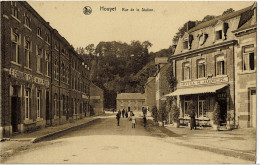 Houyet Rue De La Station Avec L'Hôtel H.Judick Circulée En 1929 - Houyet