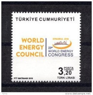 2016 TURKEY 23RD WORLD ENERGY CONGRESS MNH ** - Neufs