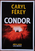 Caryl FEREY Condor Série Noire Grand Format (EO, 02/2016) - Série Noire