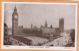 London UK 1910 Postcard - Houses Of Parliament