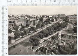 Roma, Rome - Via Dei Fori Imperiali, Imperial Forums Street - Panoramische Zichten, Meerdere Zichten