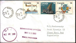 CANADA - CFS - HMCS PROVIDER - FMO VICTORIA - 1980 - Spedizioni Artiche