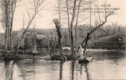 CPA - P - VENDEE - BORD DE LA SEVRE PRES DE MORTAGNE - PECHE AU CARRELET - Mortagne Sur Sevre