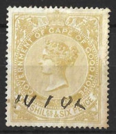 SOUTH  AFRICA.." C.O.G.H..."....QUEEN VICTORIA...(1837-01.)..." 1876."....REVENUE....2/6......BF89B......USED.... - Kaap De Goede Hoop (1853-1904)