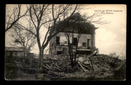 80 - AILLY-SUR-NOYE - RUE DAMOUR BOMBARDEE - Ailly Sur Noye