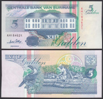 SURINAM - SURINAME 5 Gulden 1996 UNC (1) Pick 136b    (26470 - Otros – América