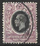 K.U.T.....KING GEORGE V..(1910-36..).....50c.....SG51......MULTI-CA......CDS......USED.... - Protectoraten Van Oost-Afrika En Van Oeganda