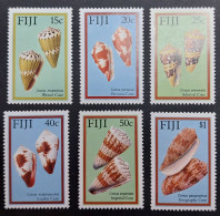 Coquillages Shells // Série Complète Neuve ** MNH ; Fidji YT 558/563 (1987) Cote 12 € - Fiji (1970-...)