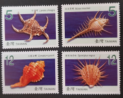 Coquillages Shells // Série Complète Neuve ** MNH ; Formose Taiwan 3165/3168 (2008) Cote 3.50 € - Unused Stamps