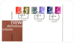 1981 New Definitives Unaddressed FDC Tt - 1981-1990 Em. Décimales