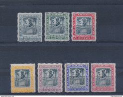 1906 BARBADOS, Nelson Centenary , SG. 145/151 , MLH* - Andere & Zonder Classificatie