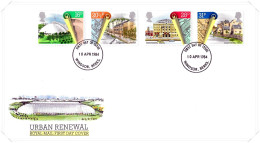 1984 Urban Renewal Unaddressed FDC Tt (2) - 1981-1990 Decimale Uitgaven