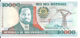 MOZAMBIQUE 10000 METICAIS 1991 UNC P 137 - Moçambique