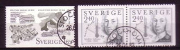 SCHWEDEN MI-NR. 1187-1188 D/D GESTEMPELT(USED) EUROPA 1982 HISTORISCHE EREIGNISSE ANDERS CELSIUS - Gebraucht