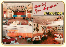 73741248 Jahnsbach Gasthof Zum Angerthal Speisesaal Videodiskothek Jahnsbach - Zschopau