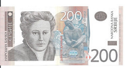 SERBIE 200 DINARA 2013 UNC P 58 B - Serbien