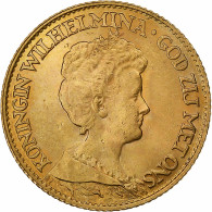Pays-Bas, Wilhelmina I, 10 Gulden, 1917, Utrecht, Or, SUP, KM:149 - 10 Florín Holandés (Gulden)