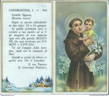 Bs65 Calendarietto Religioso Casamassima 1966 Sant'antonio - Altri & Non Classificati