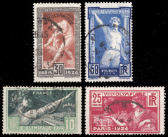 FRANCE - 1924 Yv.183/6 Jeux Olympiques De Paris - Série Complète - Oblitérés TB - Usati