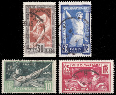 FRANCE - 1924 Yv.183/6 Jeux Olympiques De Paris - Série Complète - Oblitérés TB - Oblitérés
