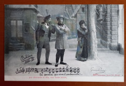 #7  " LA BOHEME " OPERA By Giacomo PuccinI OLD POSTCARD VOR 1904 - Opera