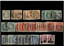 NORVEGIA ,oltre 40 Pezzi Usati Varieta Di Tipi E Di Timbri ,qualita Ottima - Used Stamps