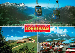 73719473 Garmisch-Partenkirchen Aussichts Restaurant Sonnenalm Auf Dem Wank Terr - Garmisch-Partenkirchen