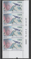 VARIETE : ADRIENNE BOLLAND, AVION TOUCHANT PROGESSIVEMENT LA MONTAGNE Sur 4 Timbres Neufs ** MNH CDF De 2005 N°YT PA 68b - Ongebruikt