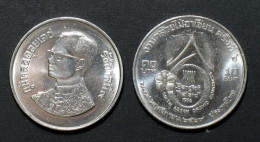 Thailand Coin 10 Baht 1986 6th ASEAN Orchid Congress Y181 - Thaïlande