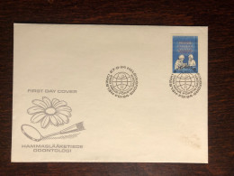 FINLAND FDC COVER 1984 YEAR  DENTISTRY DENTAL HEALTH MEDICINE STAMPS - Covers & Documents