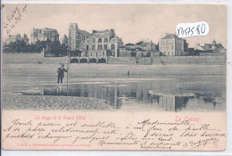 LE CROTOY- LA PLAGE ET LE GRAND HOTEL - Le Crotoy