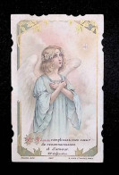 Image Pieuse, Religieuse, Bouasse Jeune, N° 4007, Communion, En L'église Notre Dame De Bressuire, Deux Sèvres, 1916 - Devotion Images