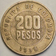 Colombia - 200 Pesos 1996, KM# 287 (#3502) - Colombie