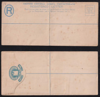 Rhodesia 1904 Registered Stationery Mint - Altri & Non Classificati