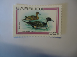 BARBUDA     MNH  STAMPS  1980  BIRD BIRDS   50C DUCKS - Patos