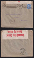 South Africa 1918 Censor Cover PRETORIA X LIESTAL Switzerland - Lettres & Documents