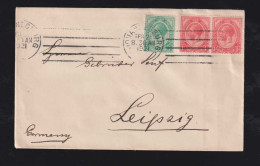 South Africa 1921 Cover JOHANNESBURG X LEIPZIG Germany - Briefe U. Dokumente