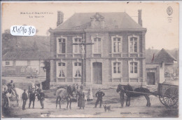 MAILLY-RAINEVAL- LA MAIRIE- ATTELAGE AGRICOLE - Autres & Non Classés