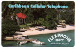 British Virgin Islands - Boats Landing Place - Sample Card - Maagdeneilanden