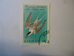 BARBUDA     USED   STAMPS  BIRD BIRDS  1985 AUDUBON - Anatre