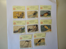 BARBUDA OVERPRINT ANTIGUA  & BARBUDA  MNH  STAMPS SET OF 8  1989 - Canards